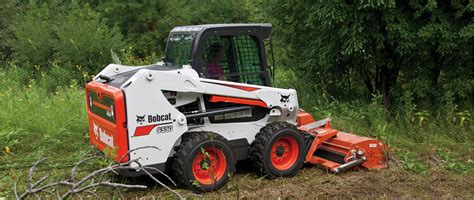 youtube bobcat skid steer with flail mower|skid steer for sale.